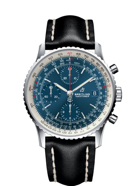 breitling navitimer blue 41mm|navitimer 41 manual.